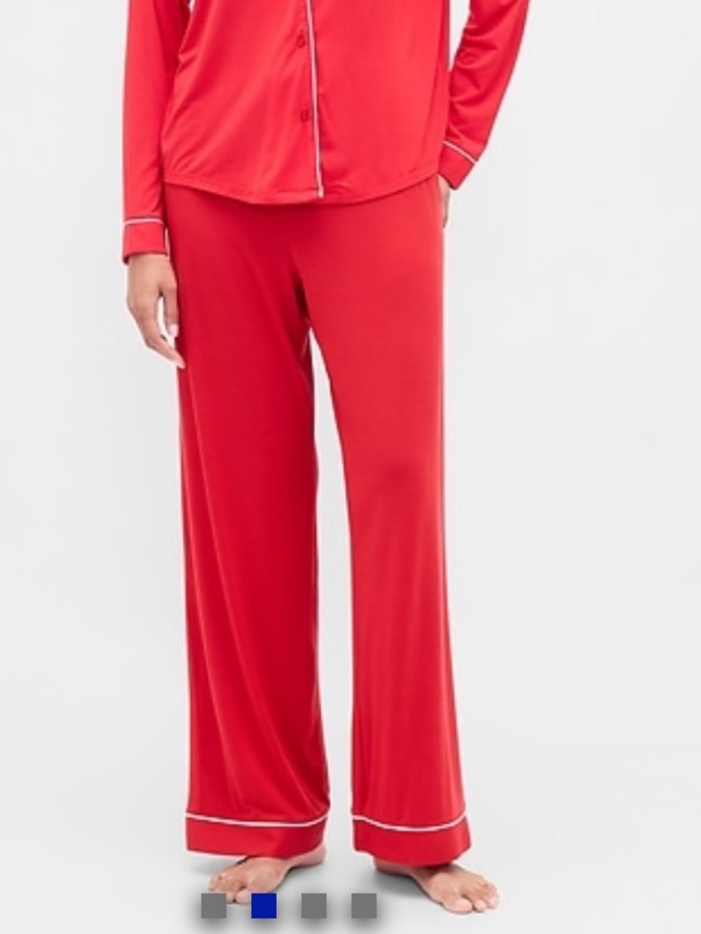 GAPBODY Women's Red Classic Pajama Pants